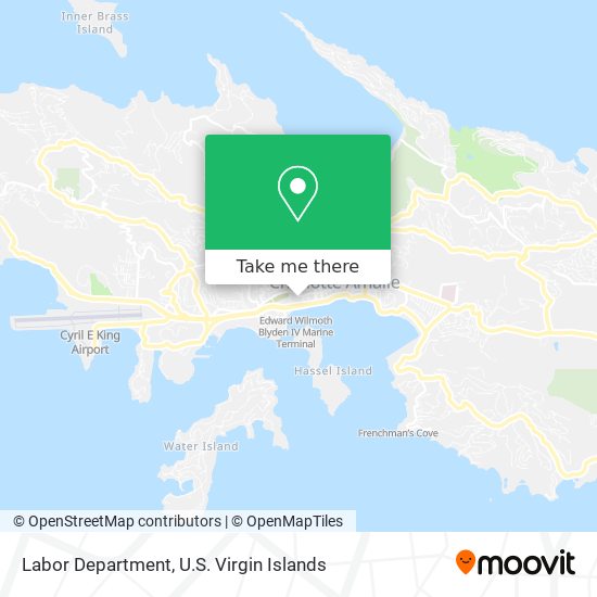 Labor Department map