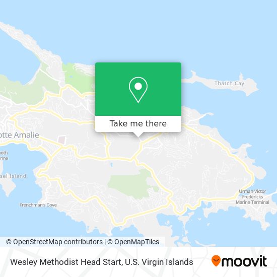 Wesley Methodist Head Start map