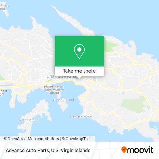 Advance Auto Parts map