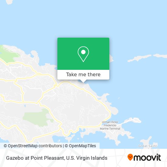 Gazebo at Point Pleasant map