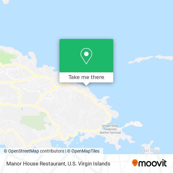 Manor House Restaurant map