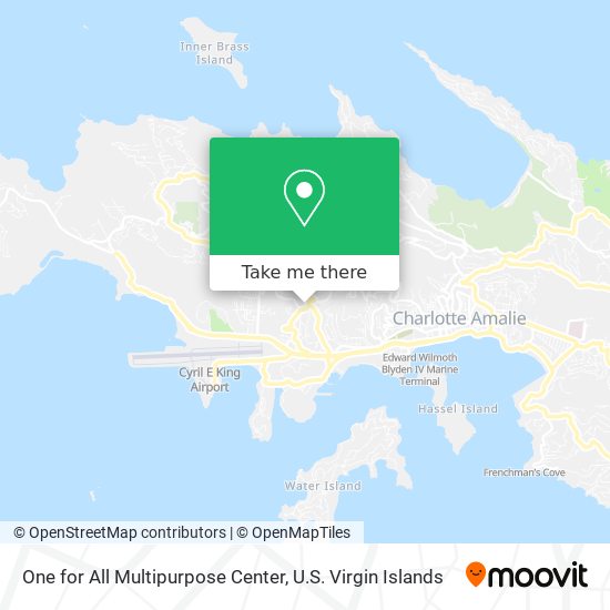 Mapa One for All Multipurpose Center