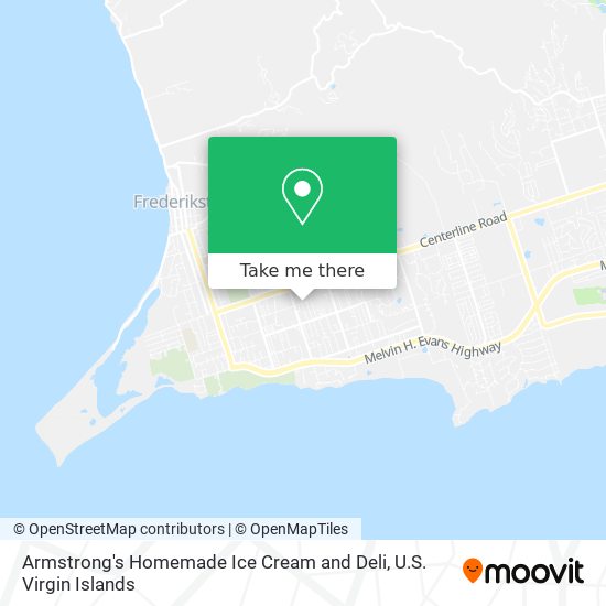 Armstrong's Homemade Ice Cream and Deli map