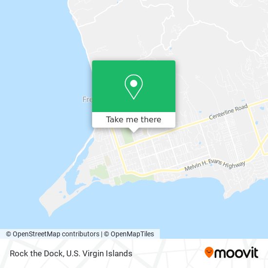 Rock the Dock map