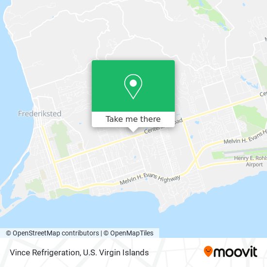 Vince Refrigeration map