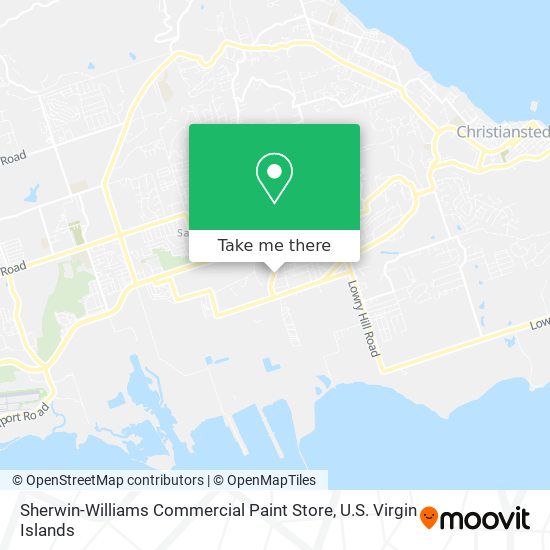 Sherwin-Williams Commercial Paint Store map
