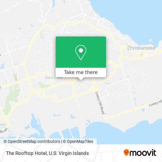 The Rooftop Hotel map