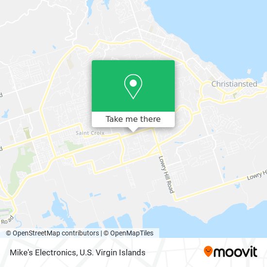 Mike's Electronics map
