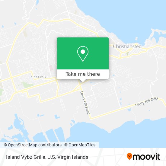 Island Vybz Grille map