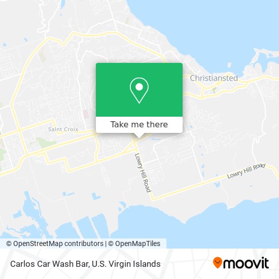 Carlos Car Wash Bar map