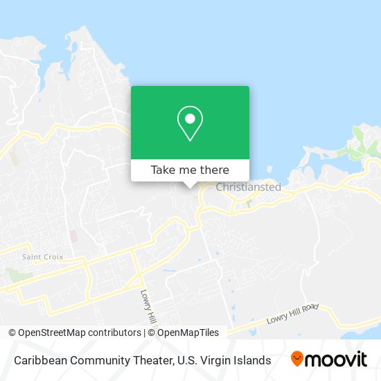 Caribbean Community Theater map