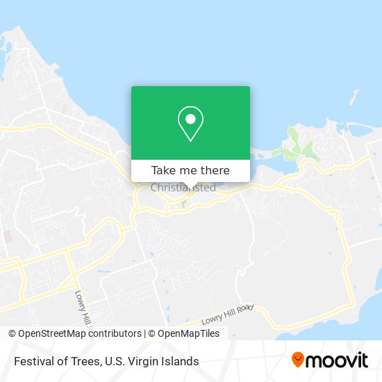 Festival of Trees map