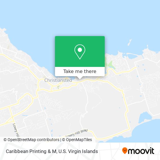 Caribbean Printing & M map