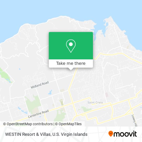 Mapa WESTIN Resort & Villas
