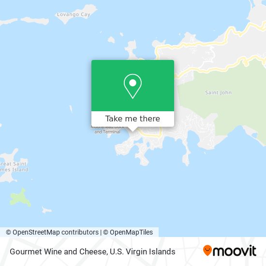 Gourmet Wine and Cheese map