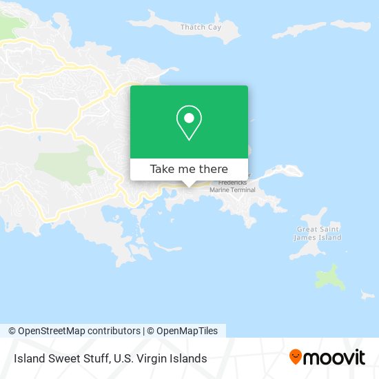 Island Sweet Stuff map