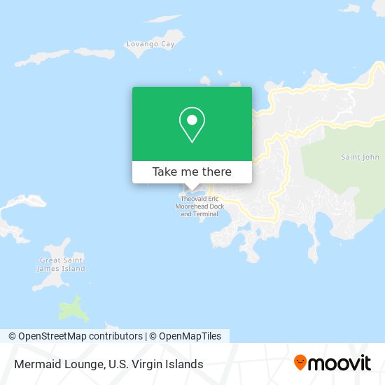 Mermaid Lounge map