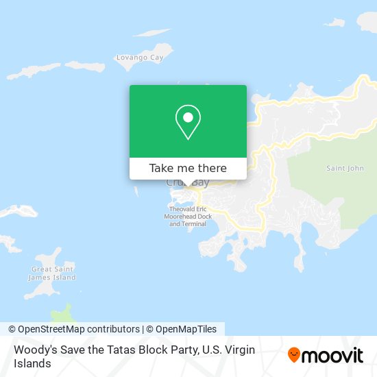 Woody's Save the Tatas Block Party map