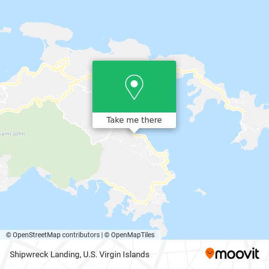 Mapa Shipwreck Landing