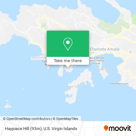 Haypiece Hill (93m) map