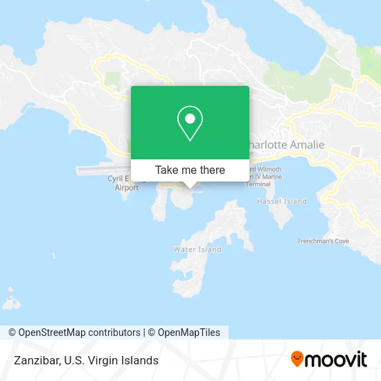 Zanzibar map