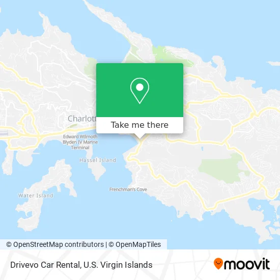Drivevo Car Rental map