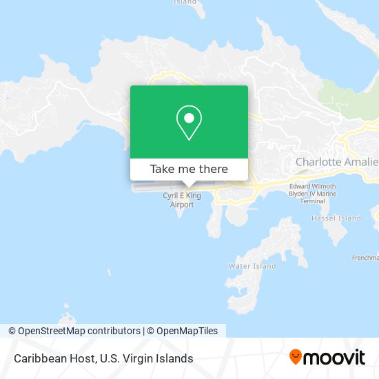 Mapa Caribbean Host