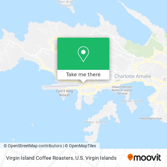 Virgin Island Coffee Roasters map