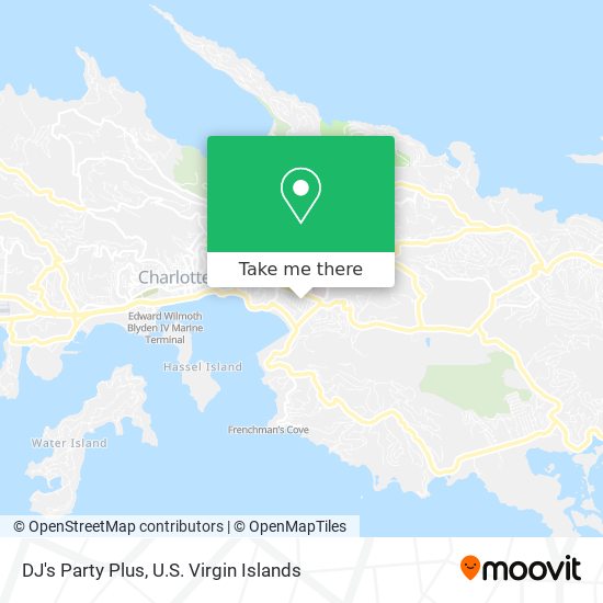 DJ's Party Plus map