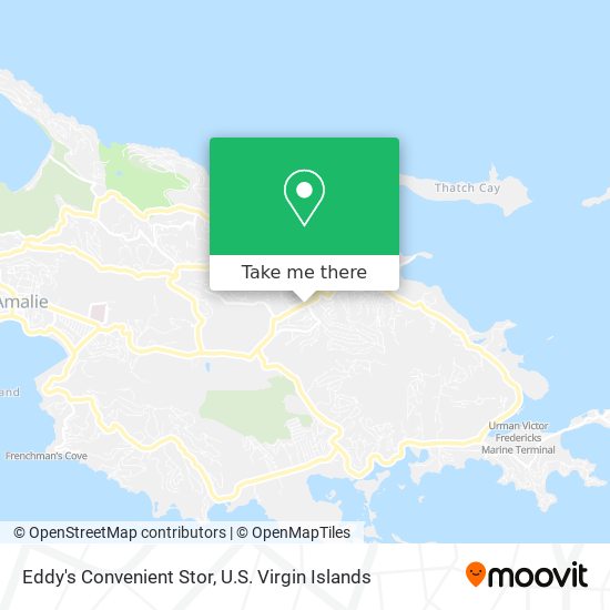 Mapa Eddy's Convenient Stor