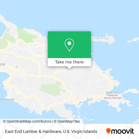 East End Lumber & Hardware map