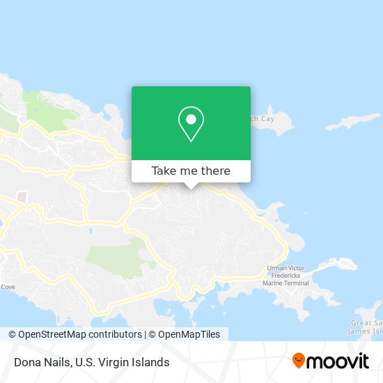 Dona Nails map