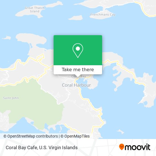 Coral Bay Cafe map