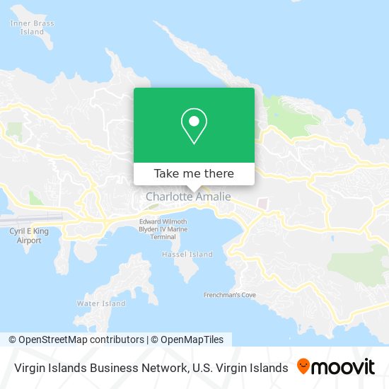 Virgin Islands Business Network map