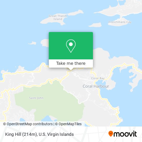 King Hill (214m) map