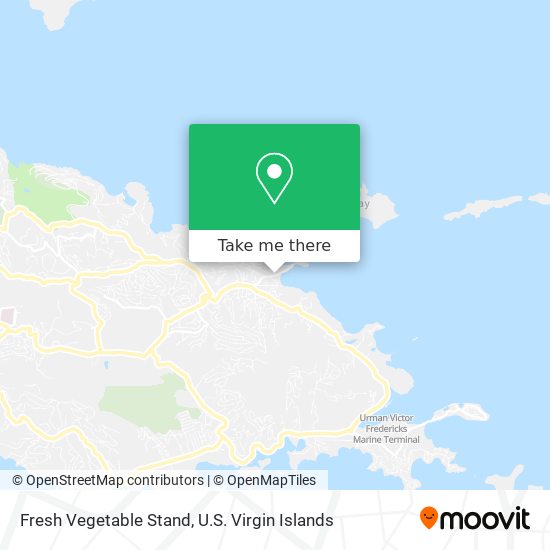 Fresh Vegetable Stand map