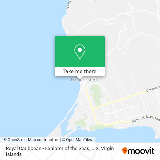 Mapa Royal Caribbean - Explorer of the Seas