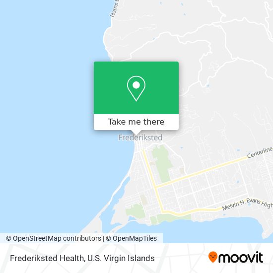 Frederiksted Health map
