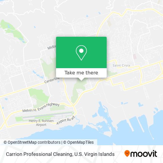 Carrion Professional Cleaning map