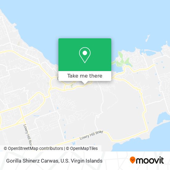 Gorilla Shinerz Carwas map