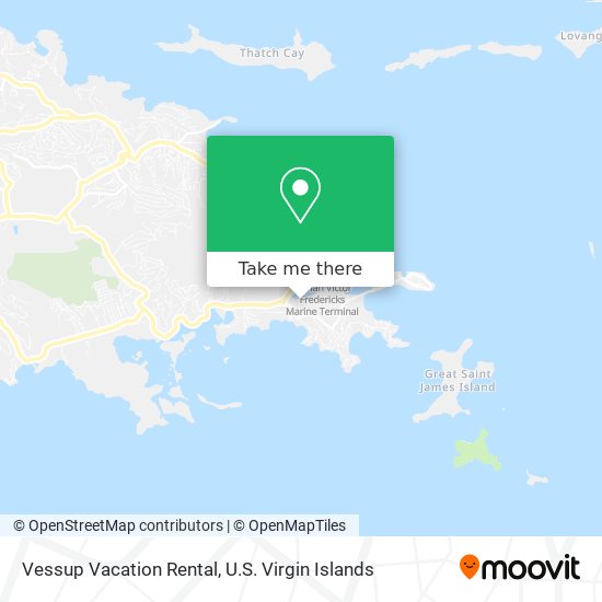 Vessup Vacation Rental map