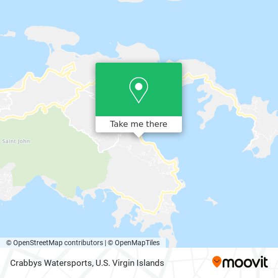 Crabbys Watersports map