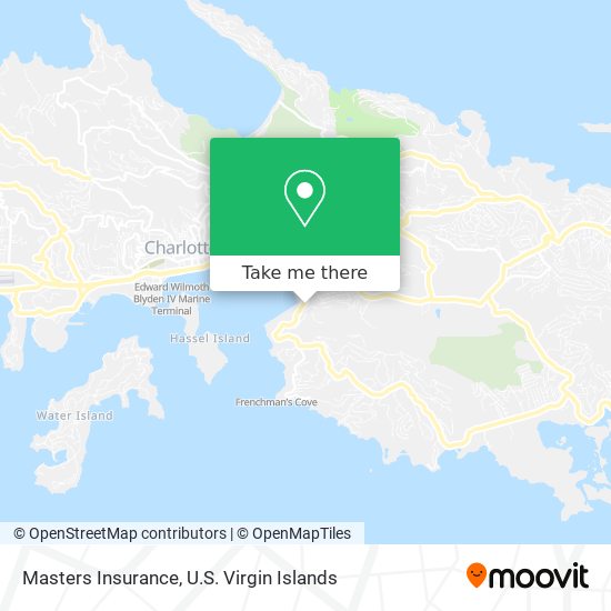 Masters Insurance map