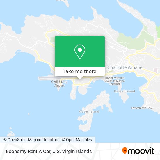 Economy Rent A Car map