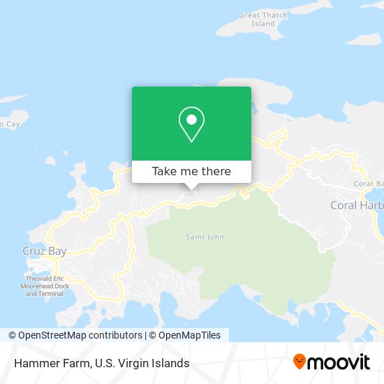 Hammer Farm map