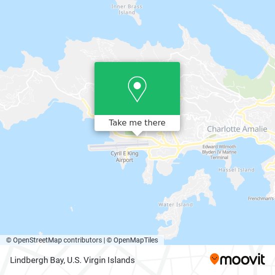 Mapa Lindbergh Bay