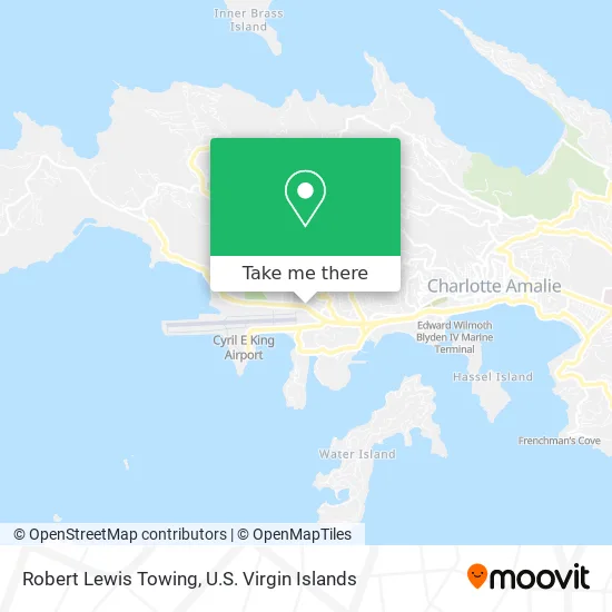 Robert Lewis Towing map