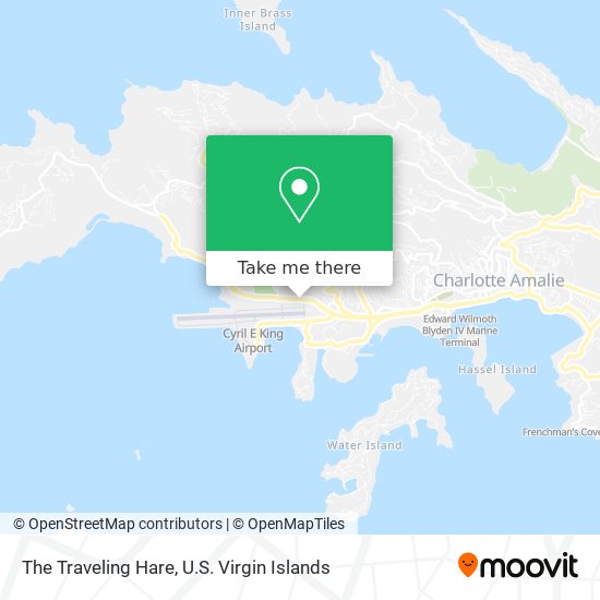 The Traveling Hare map