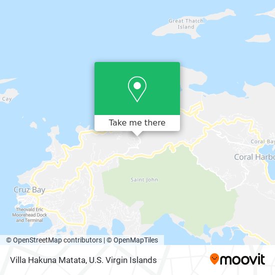 Villa Hakuna Matata map