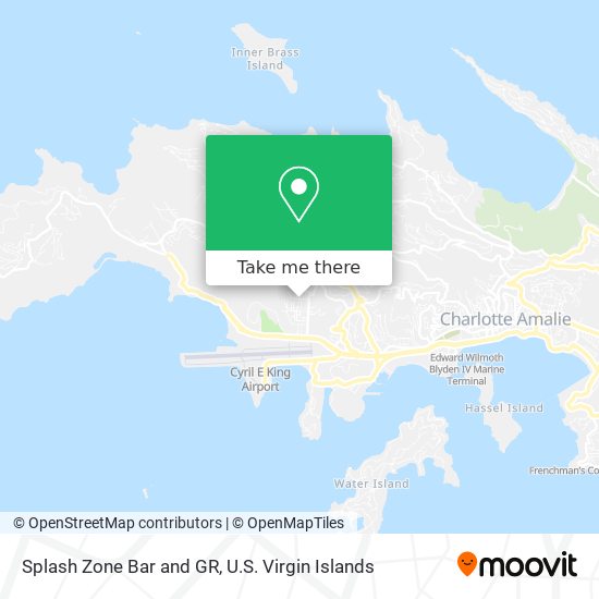 Splash Zone Bar and GR map